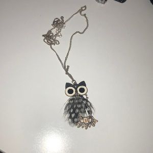 owl necklace